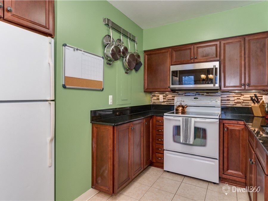 Granite Counters and Tile Floor