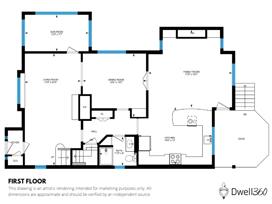 38 Jenness Street Quincy Plan First Floor D360.png