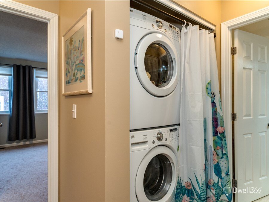 Laundry on Second Floor