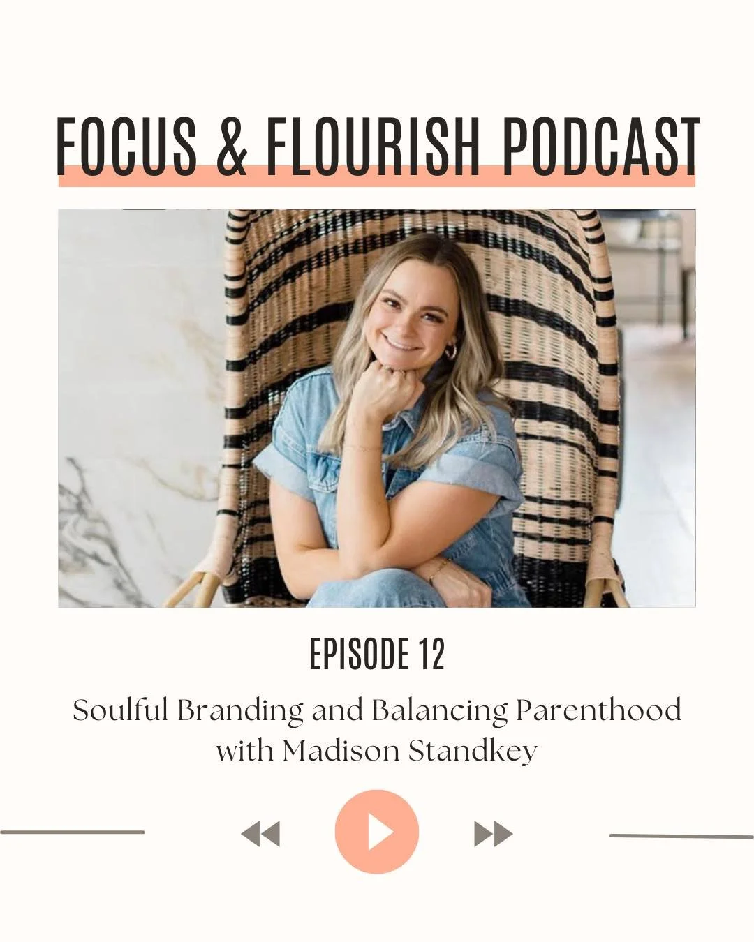 Motherhood and entrepreneurship two full-time callings that demand everything from you. 💫

In this week&rsquo;s episode of Focus and Flourish, I sat down with Madison Standkey of Soulful Solution to talk about what it really looks like to grow both 