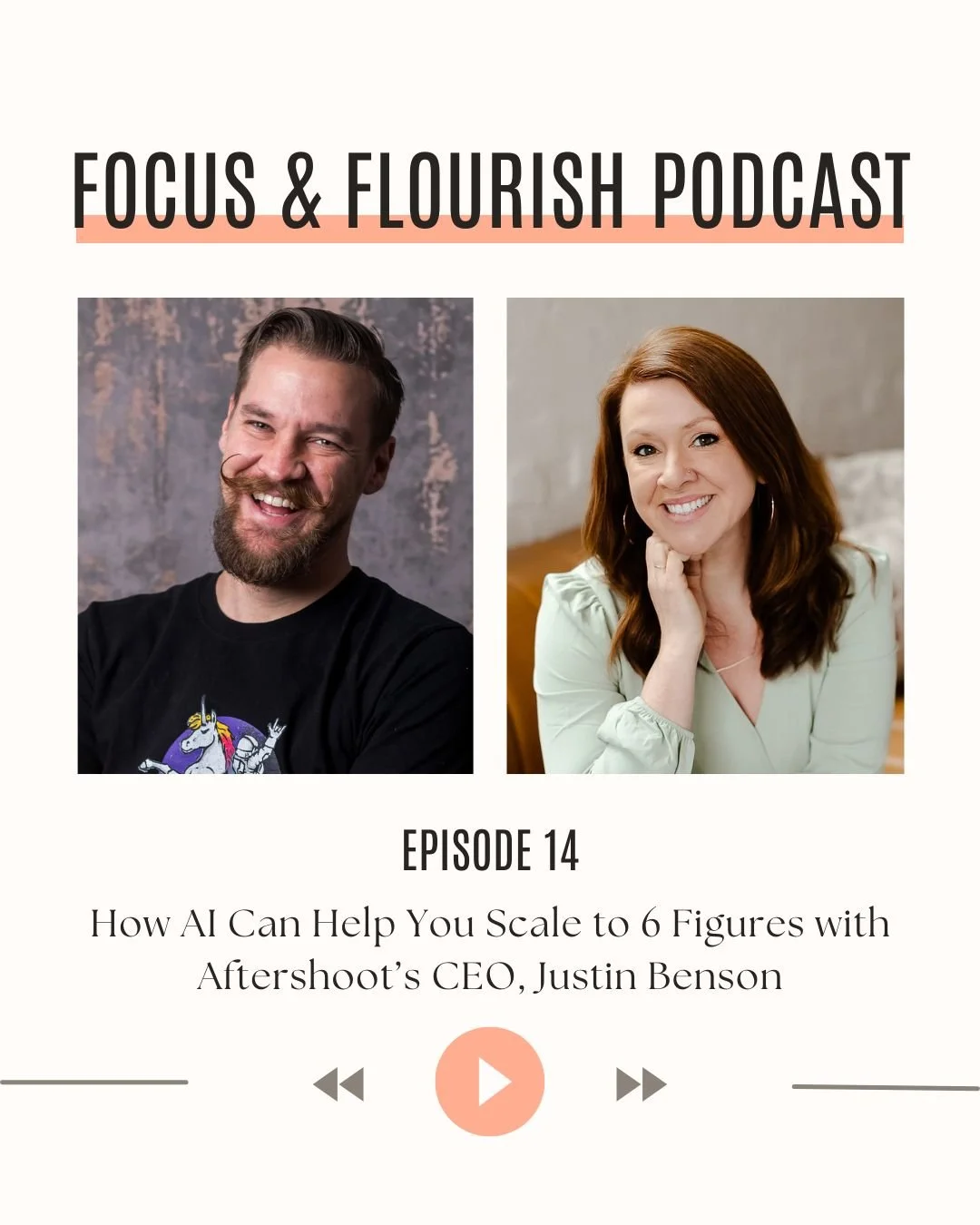 Let&rsquo;s talk about scaling smarter, not harder.

If you are still buried in edits, struggling to stay consistent or feeling like your time is stretched thin, this episode is for you.

Inside Episode 14 of Focus &amp; Flourish, I am sharing how AI