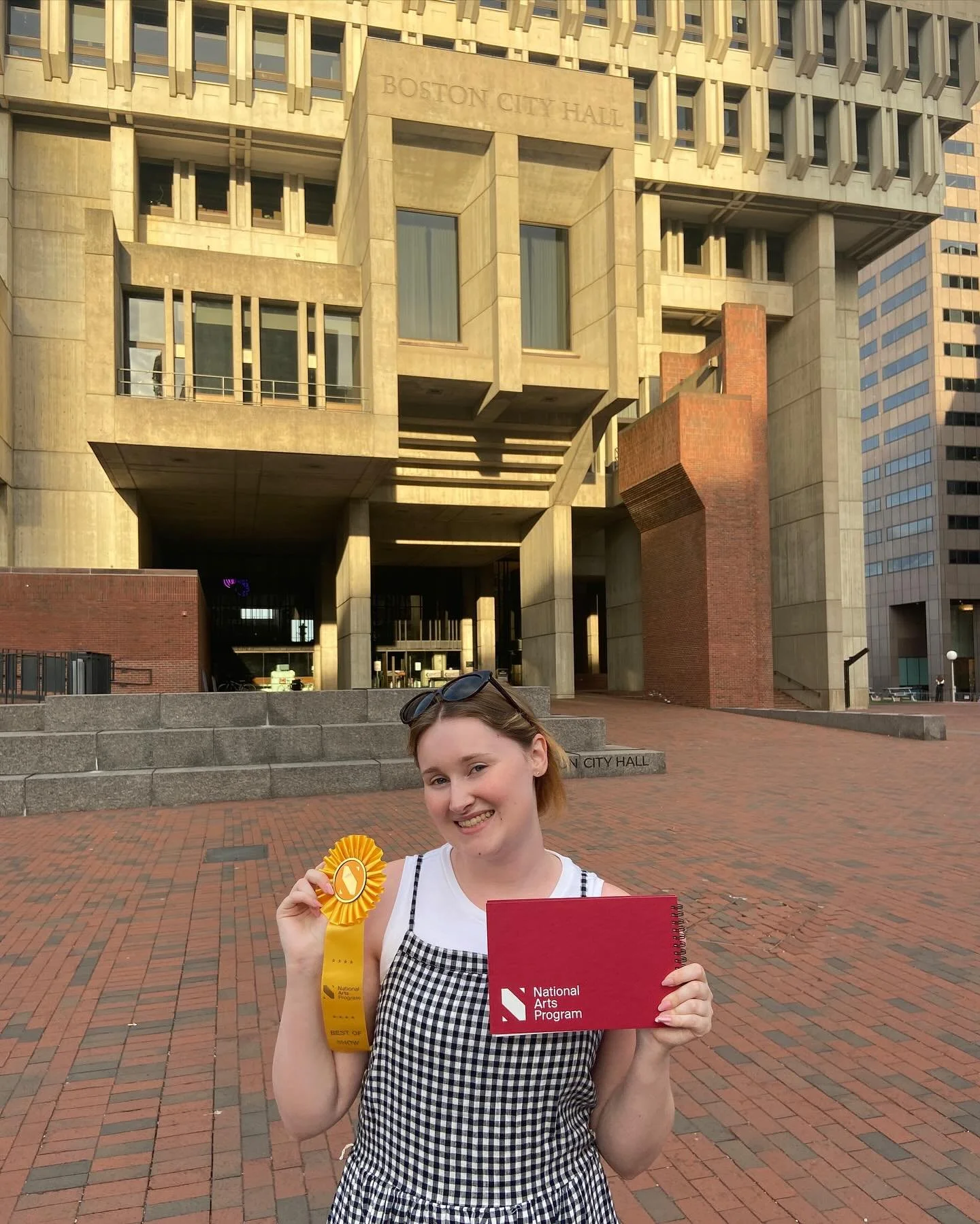 MY FIRST BEST IN SHOW 😱😭

&hellip;and my first art show in Boston as a new resident 🥹

Thank you @artsinboston, @nationalarts, and of course thank you to my big sister India for being an employee of the City of Boston which made me eligible to par
