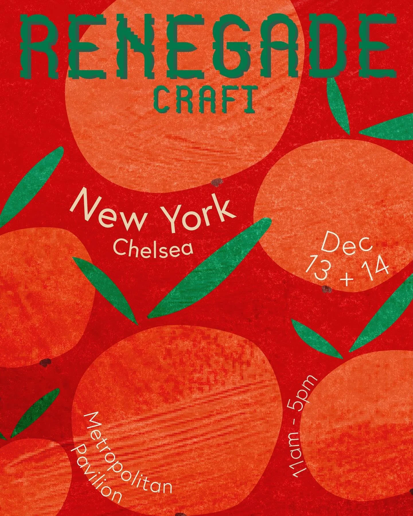 So excited to share that I&rsquo;ll be a vendor for two back to back weekends of @renegadecraft in NYC this December!!! 🌟🌃🍎

In Brooklyn you can find me at booth 114 and in Chelsea you can find me at booth 38!! 🗽