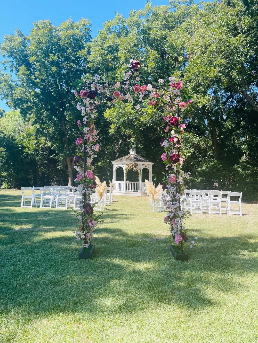 Secret Garden Wedding Arch Arbor — Rent Your Moment - DFW Wedding