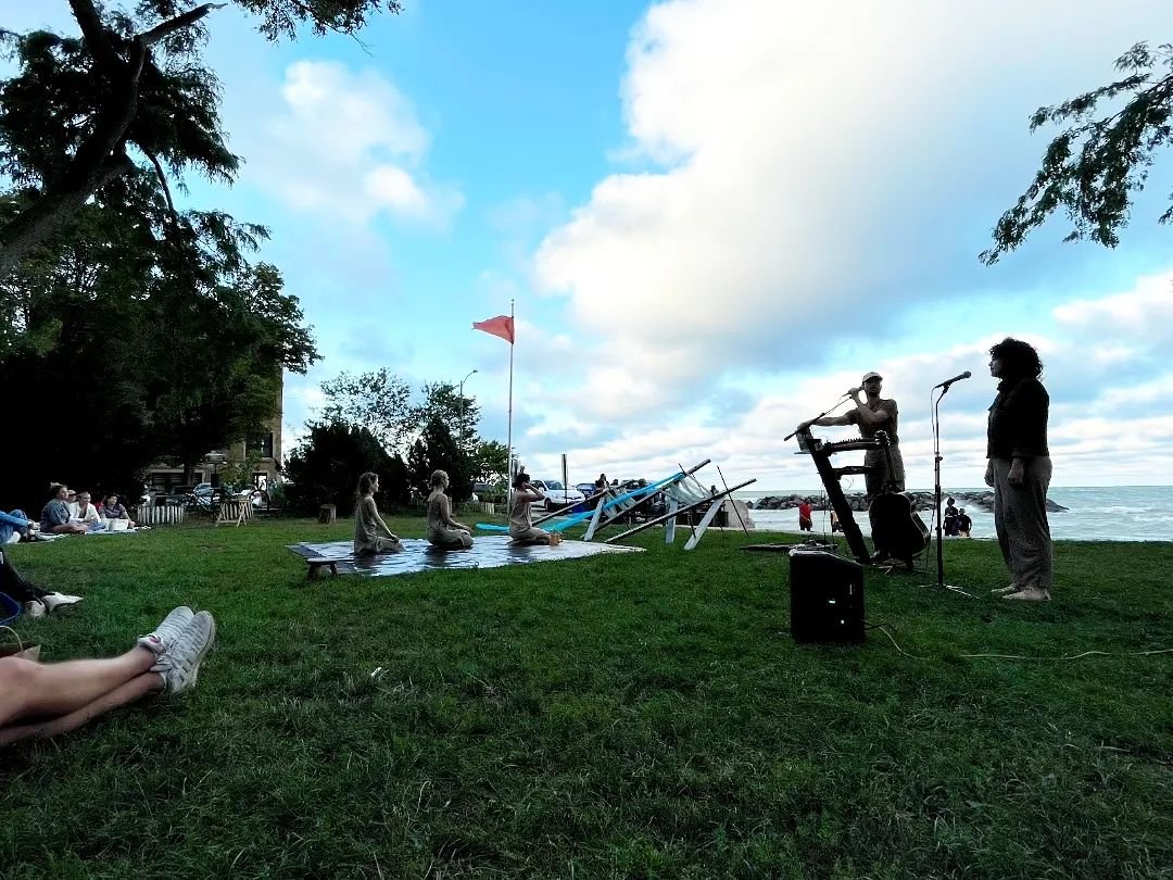 Our Midwest tour continues!! Join us THIS Saturday 10/14 for Language of Waves' Missouri River premiere in Kansas City, MO at Berkley Riverfront! 
.
Link in bio to RSVP 🌊 
.
Photos from our Chicago premiere in August 💙