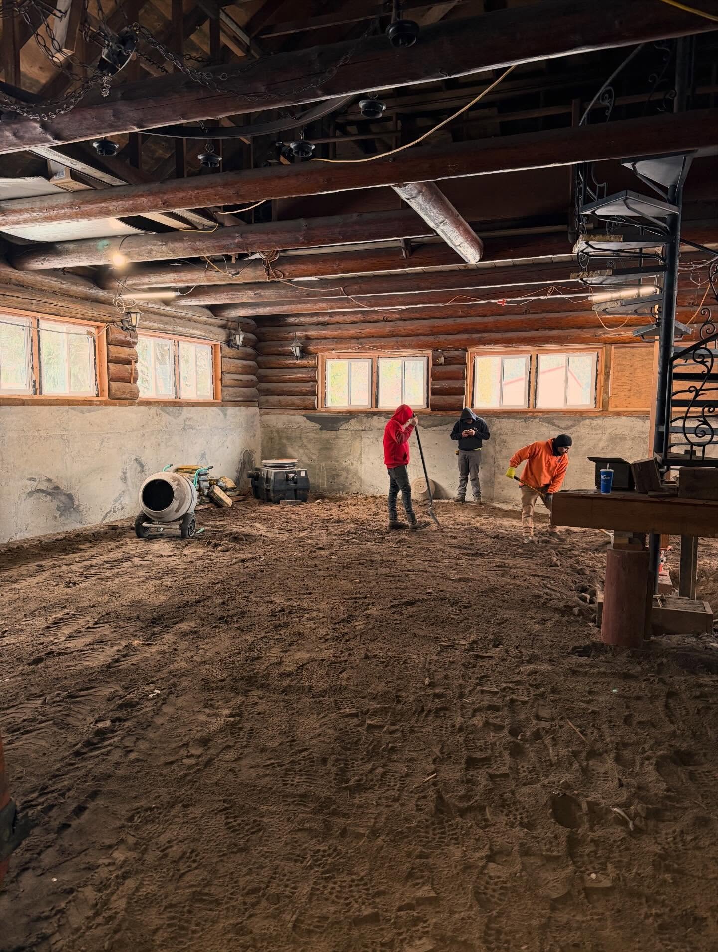 By February of 2025 we&rsquo;d finished making a the massive hole in the building to get the excavation machines inside. It&rsquo;s another of these tasks that you wait and wait for. All of these small tasks build upon each other and finally the day 