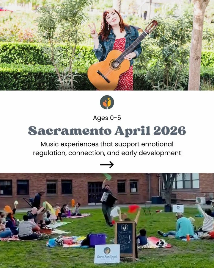An April with you + your little one, and time in nature sounds like exactly what we need 🌿👶

Ongoing Weekly Classes
 🎵 Mondays 📍 Enchanted Natomas Indoor Playground with Ms. Phoebe, 4:30 PM &bull; Playground access 1 hour before or after class &b