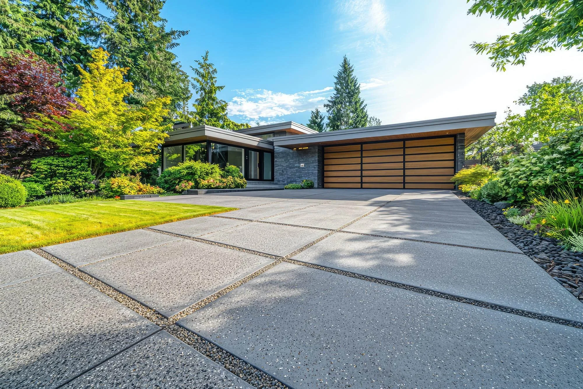 Gravel and concrete driveway cobb county.jpg