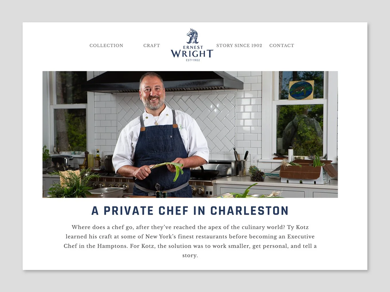 A Private Chef in Charleston