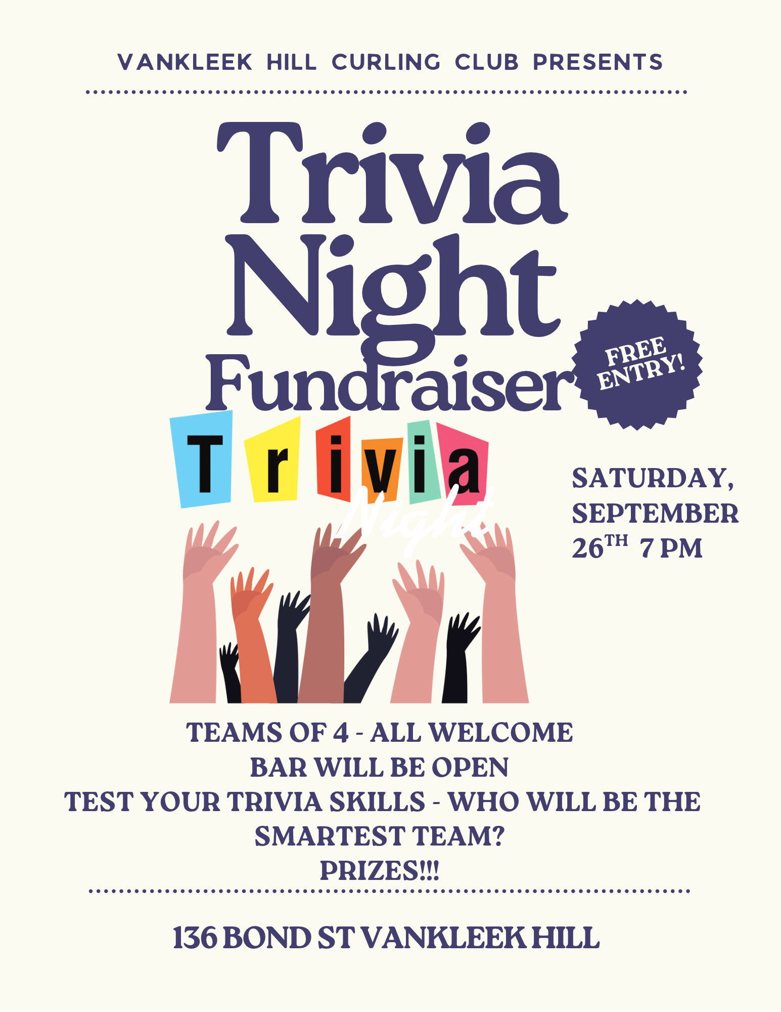 Trivia Fundraiser