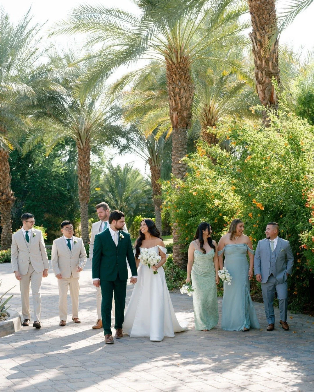 Soft sage, muted blue, and airy florals &mdash; but don&rsquo;t let the palette fool you. The wedding party brought all the energy 🙌⁣
⁣
Planner: @adrnevents⁣
Florals: @terracotta_florals⁣
Photo: @josealvaradophoto