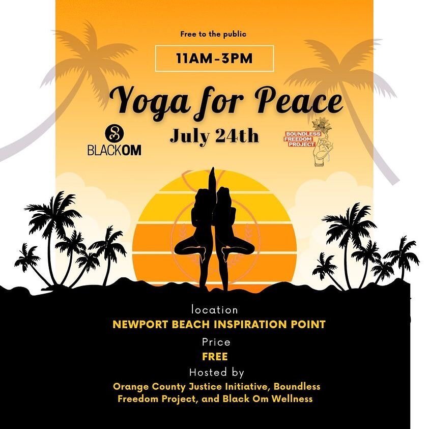 Happy Wellness Wednesday!

If you live in the OC area, join us this Sunday at the Yoga For Peace event in Newport Beach! 

Hosted by @ocjusticeinitiative, this event will include 2 empowering yoga classes led by @yogirealtorp,  mindfulness conversati