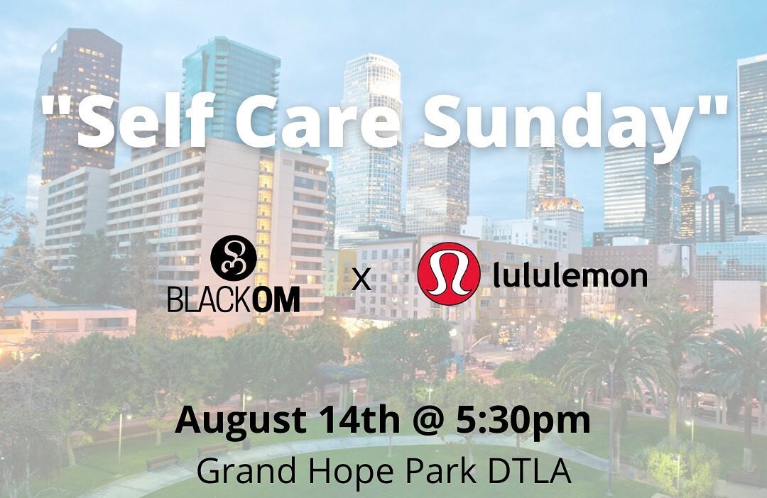 Self Care Sunday is Back! 🥳 Join us this Sunday the 14th at Grand Hope Park to prioritize your self-care! 

Each month we&rsquo;ll host a FREE yoga class for the DTLA community in partnership with @lululemon. This event is a great opportunity for yo