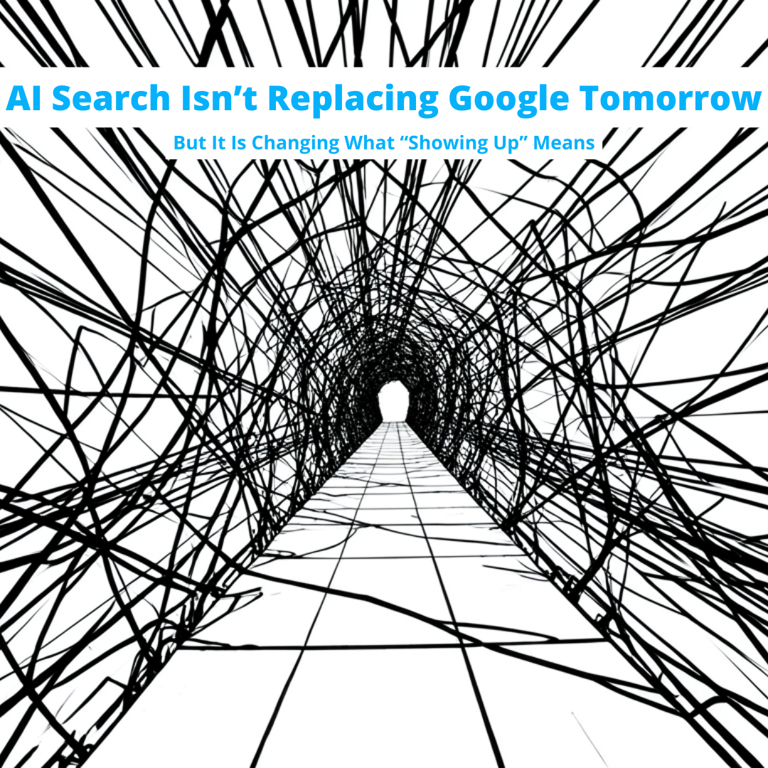 AI Search Isn’t Replacing Google Tomorrow, But It Is Changing What “Showing Up” Means