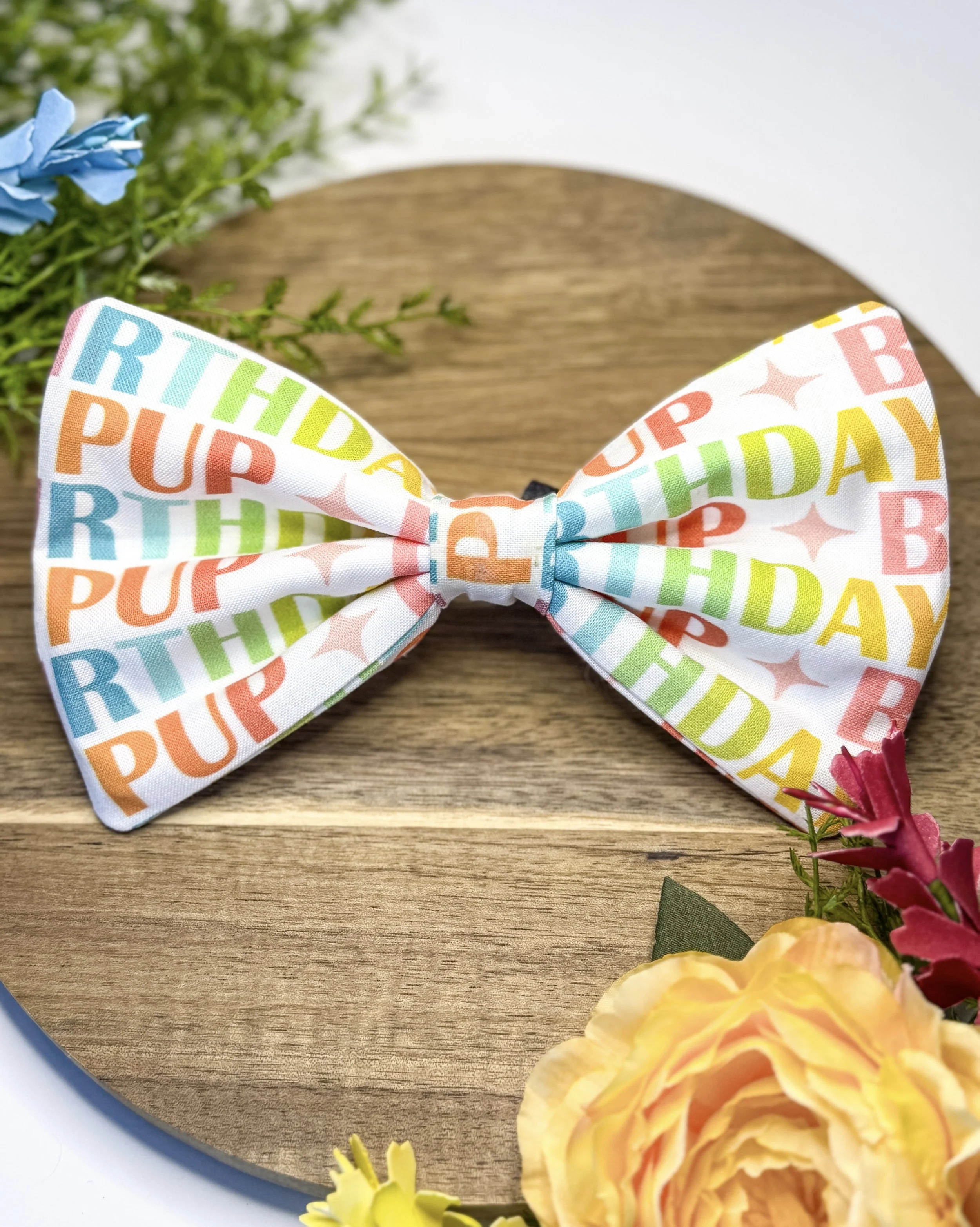 Birthday Pup Bow Tie