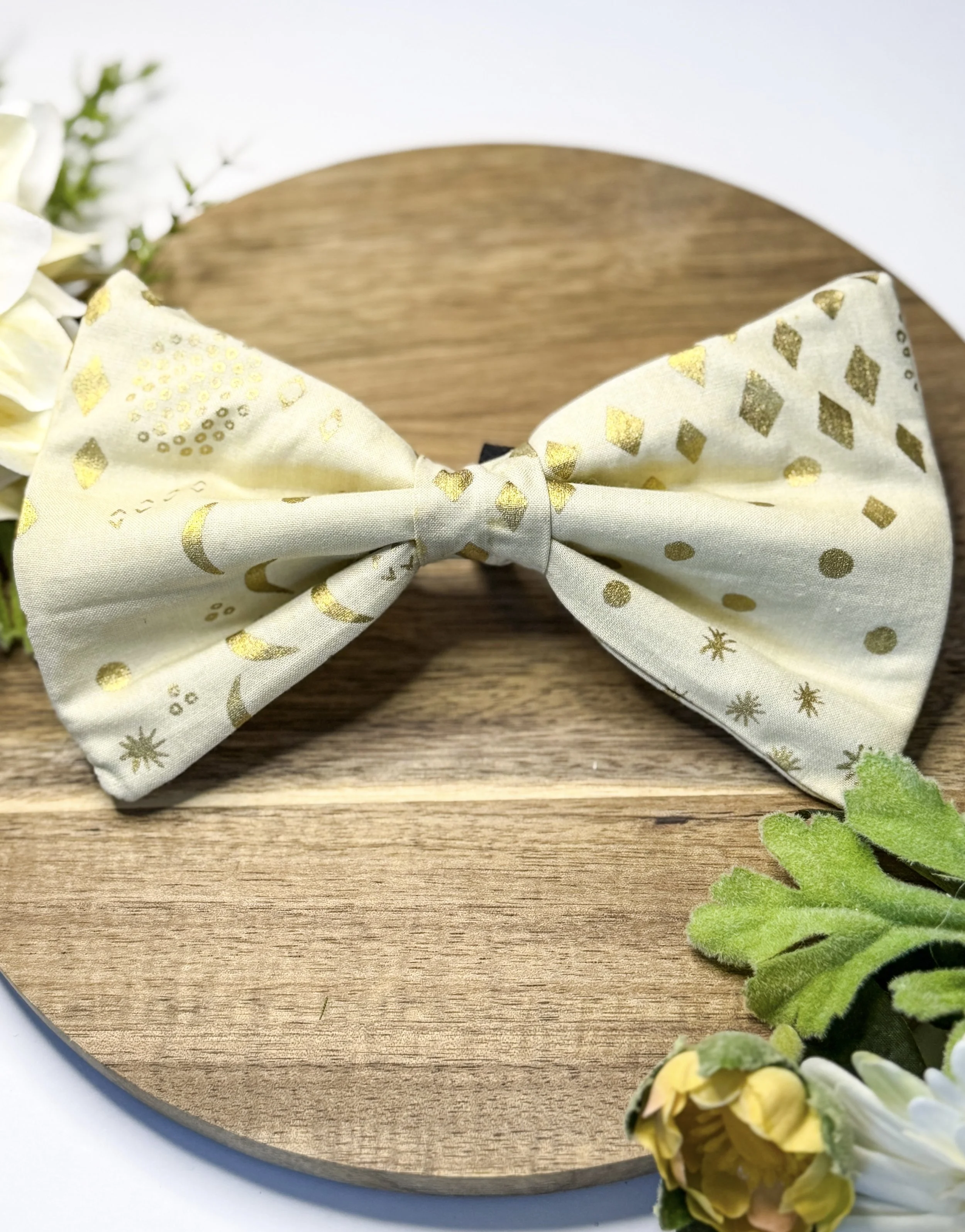 Gilded Moon Bow Tie
