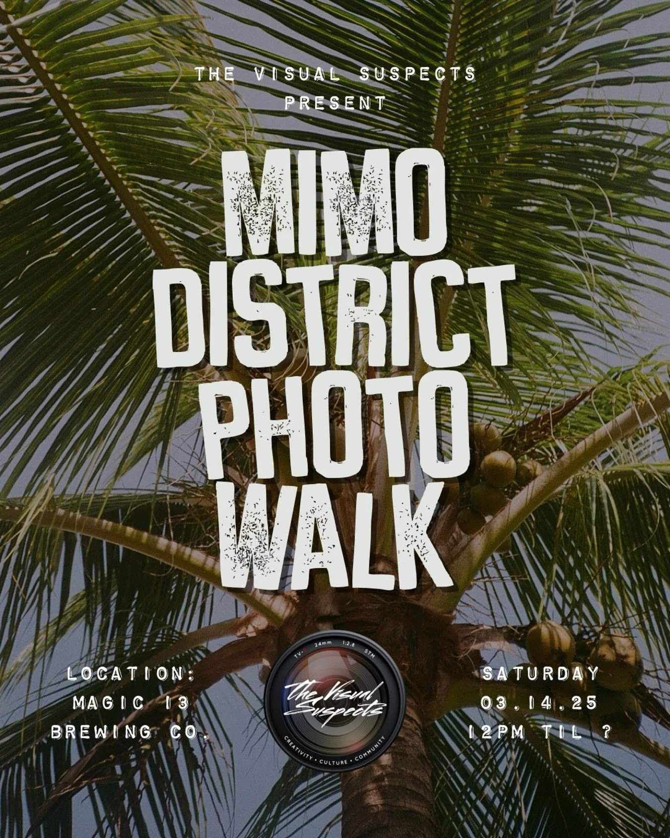 How's it going people?! 🙏🏽✨

Tomorrow @thevisualsuspects are heading out for a photo walk in the MIMO District! 📸🔥

If you're into #photography, come tag along as we make our way around to some of our favorite spots in the area that should make w
