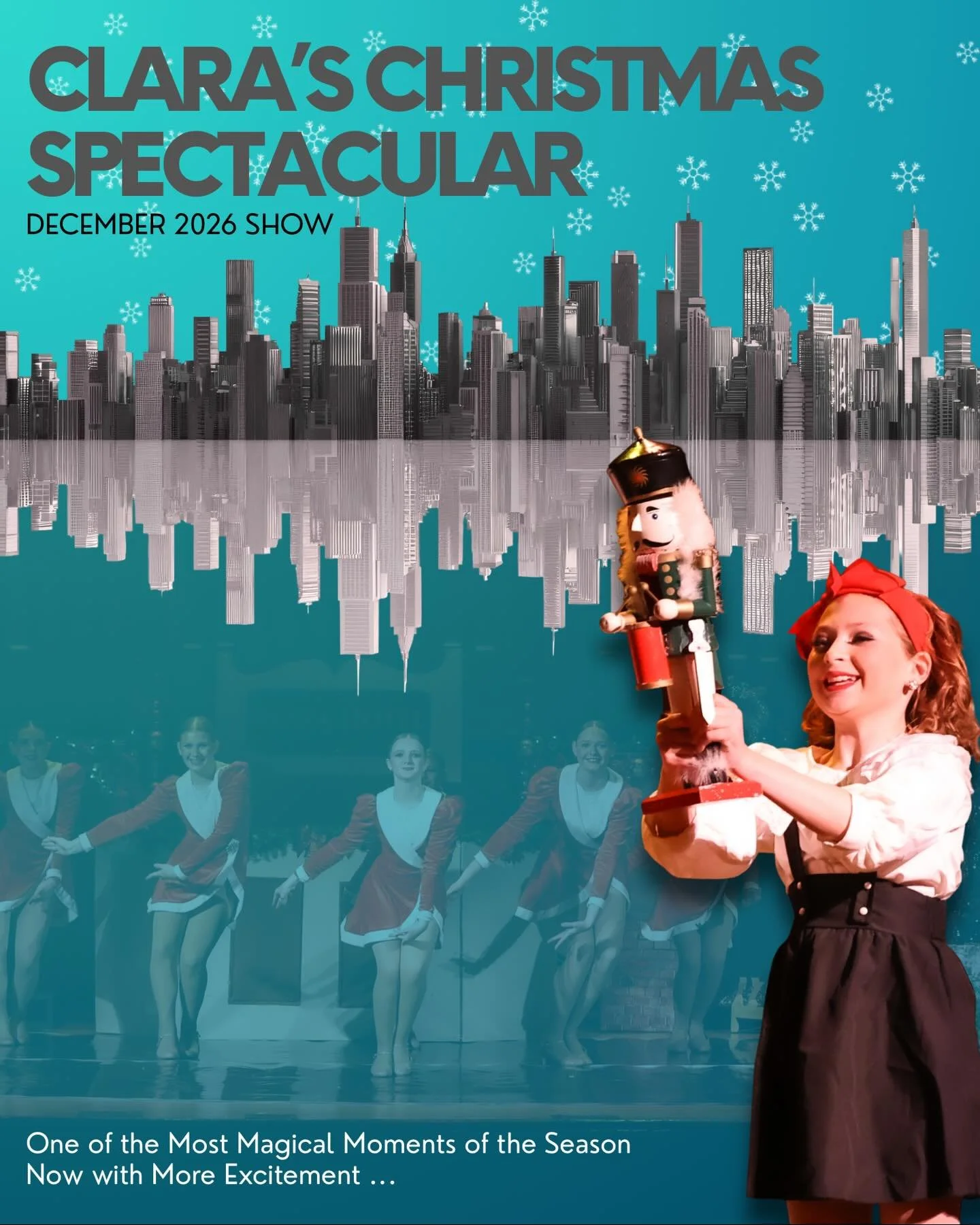 For years, Nutcracker Dreams has been one of the most magical parts of our season.
This year, we&rsquo;re excited to expand the story into something even bigger. 🎄

Introducing&hellip;
✨ Clara&rsquo;s Christmas Spectacular ✨

This new version keeps 