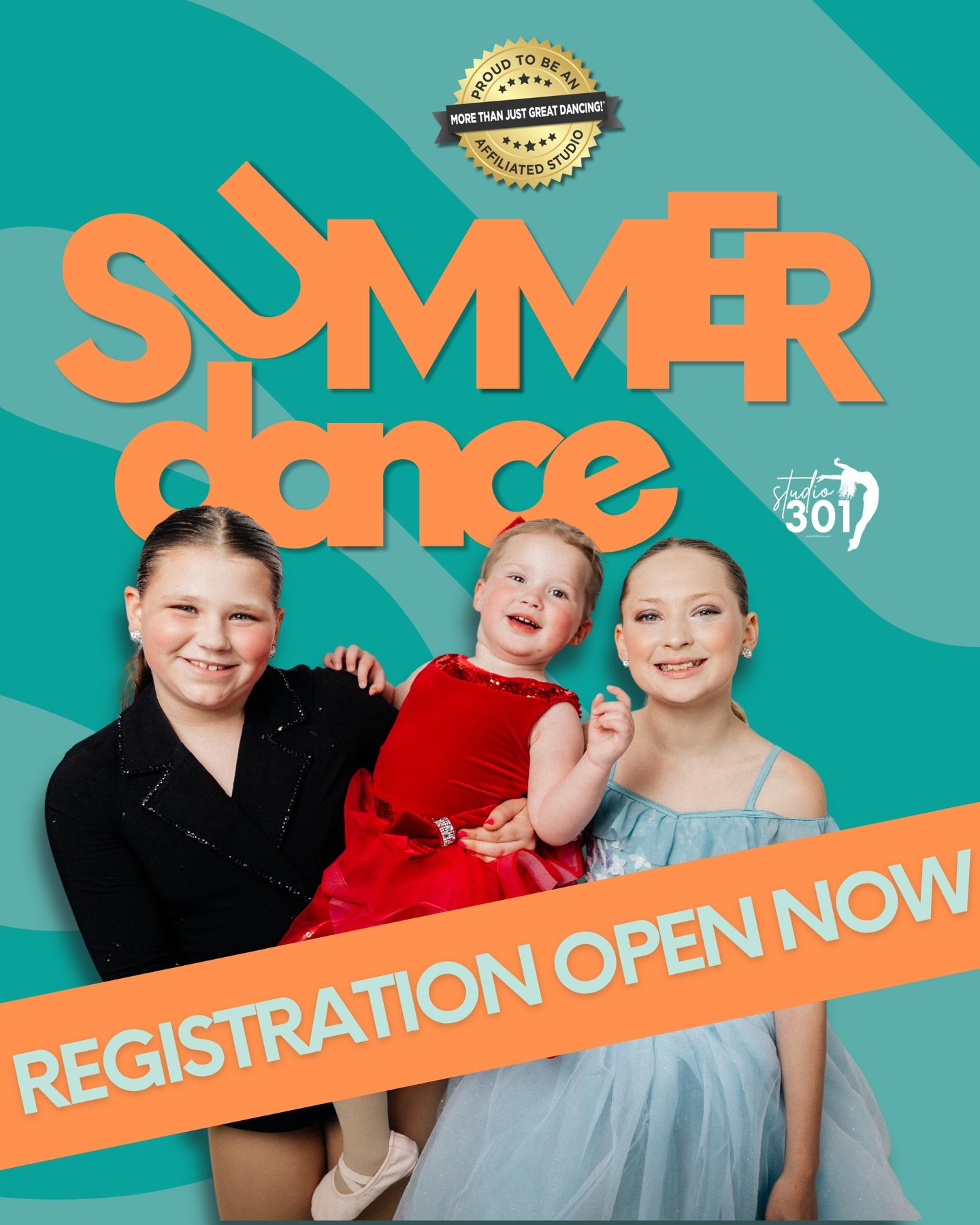 NOW ENROLLING ☀️ The perfect time to join dance class is during the summer! 

Registration is now open for our 2026 summer session! Dancers and their families taking summer classes can expect: 

🌅 Low Commitment, Perfect for Working Around Summer Pl
