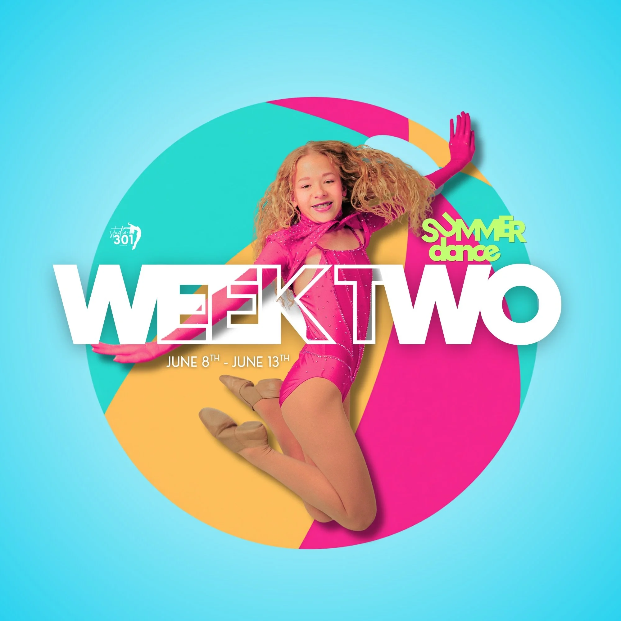 WEEK TWO!! Let's do this 💪 We still have a few spaces available in our Ages 2-3 &amp; Ages 4-5 Imagination Movers summers classes! Plus -> Ages 8-18 are welcome to join us on their own terms for our summer drop-in and glow-up series 🤩 See you at