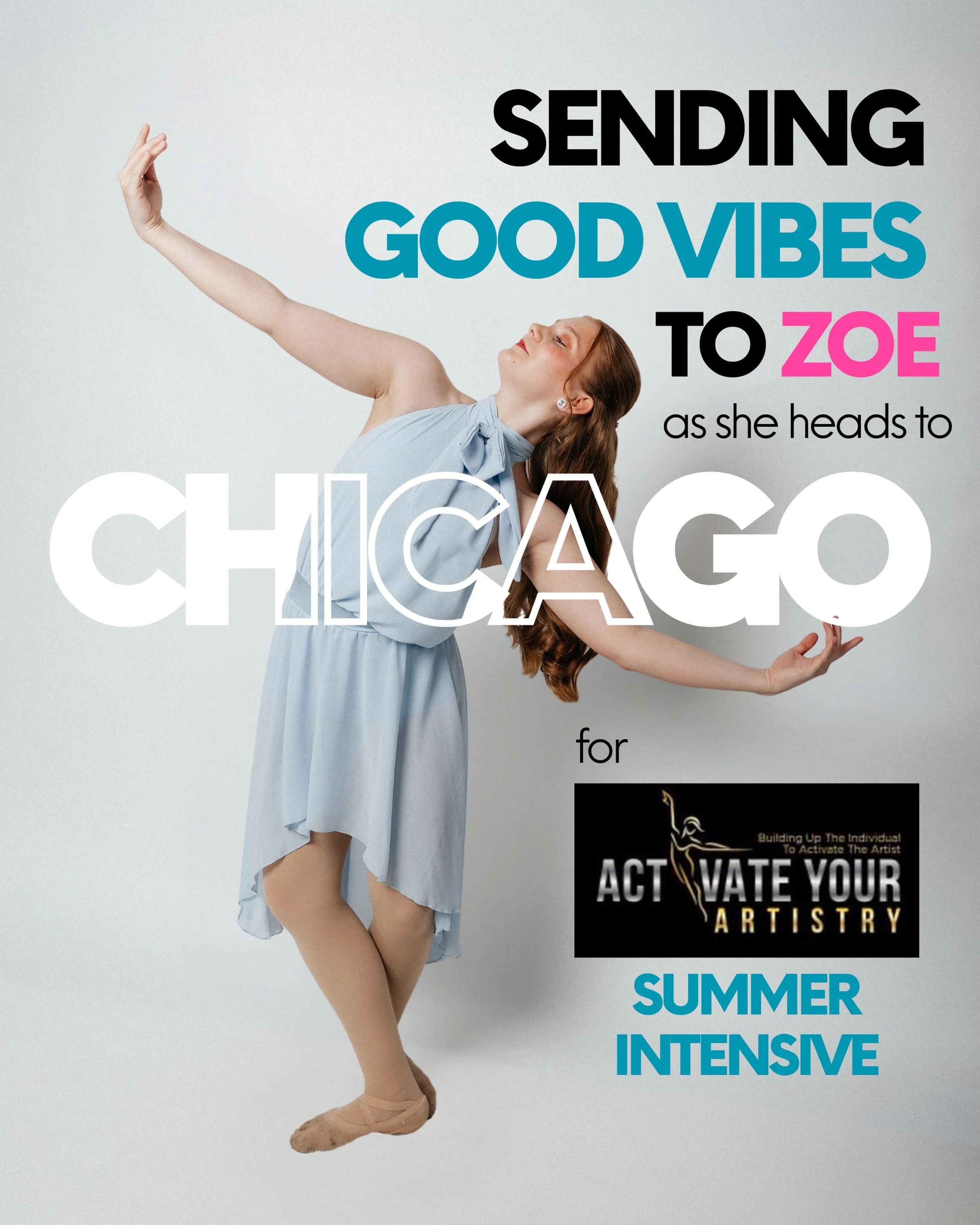 🌟✨ Help us send Studio 301 dancer Zoe all the applause and good energy as she heads to Chicago for Activate Your Artistry&rsquo;s Summer Intensive!

💪 Zoe attended AYA&rsquo;s Columbus Intensive on a Full Scholarship from Studio 301 in February, wh