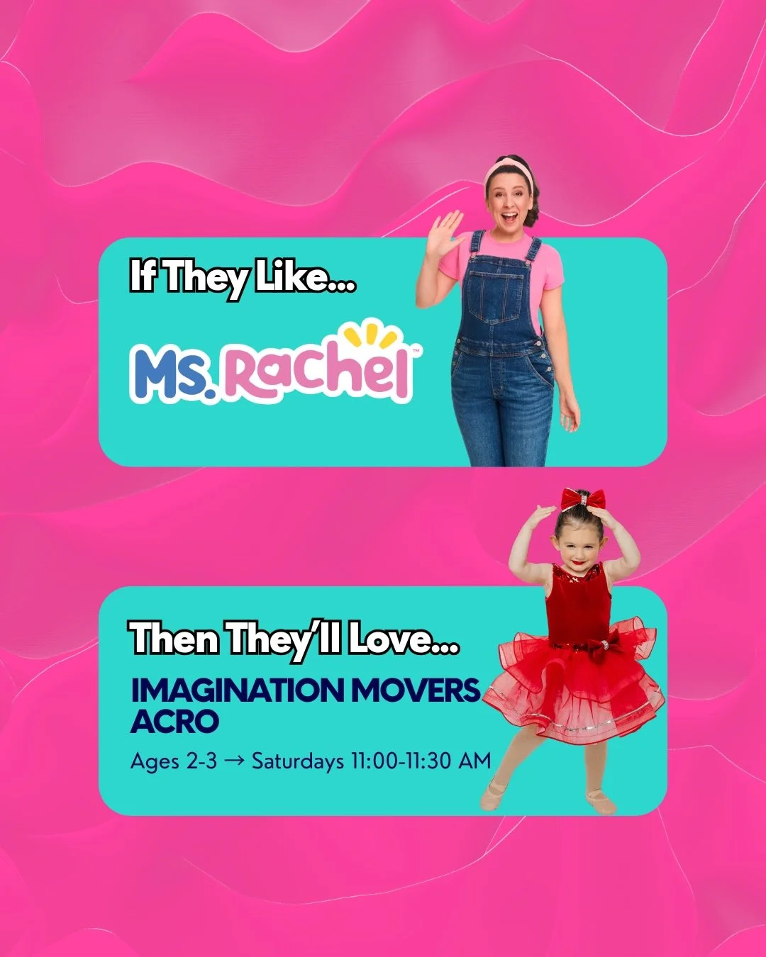 No matter what&rsquo;s trending, there&rsquo;s something so special about connecting with your child&rsquo;s interests 🩷

Whether they&rsquo;re:
🎶 Singing along to Ms. Rachel
🕺 Dancing with Danny Go!
😝 Being silly with Stitch
💧 Begging for the N