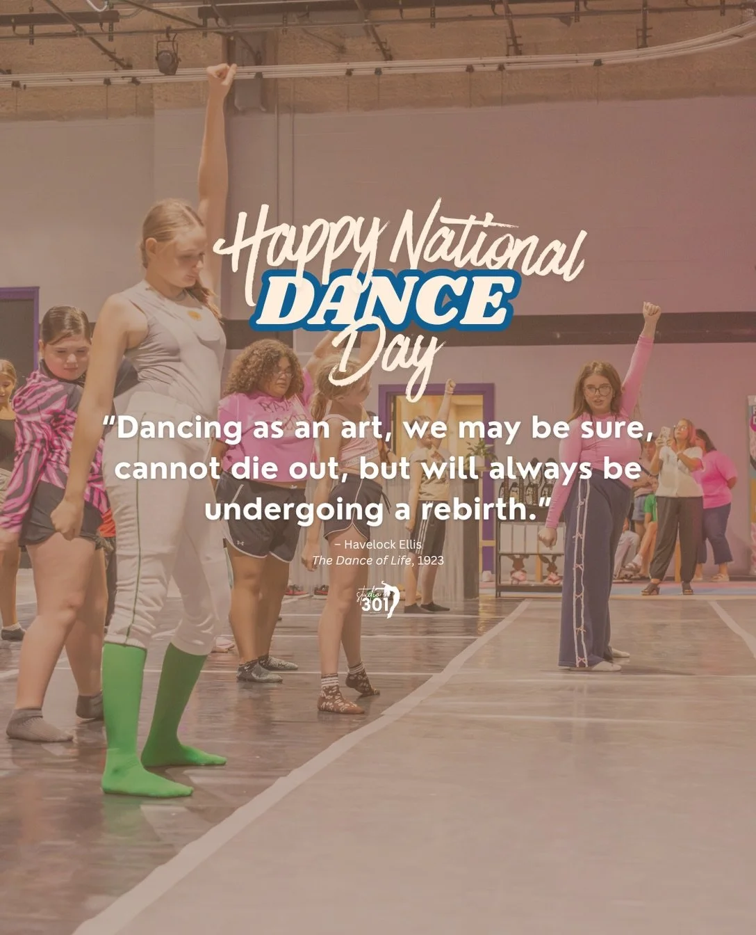 Happy National Dance Day! 🕺

Here&rsquo;s to all the dancers who came before us, paving the way for us to keep creating, building, and exploring through movement. 

To those who don&rsquo;t dance every day, you may not notice how our art form reflec