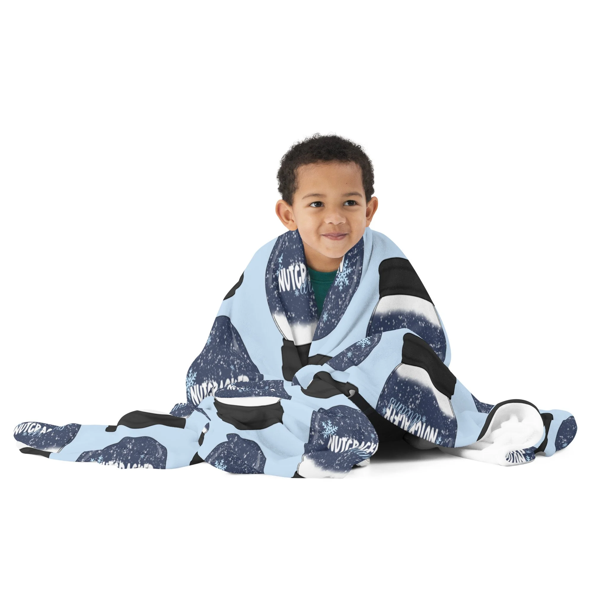 Nutcracker Dreams Cozy Throw Blanket