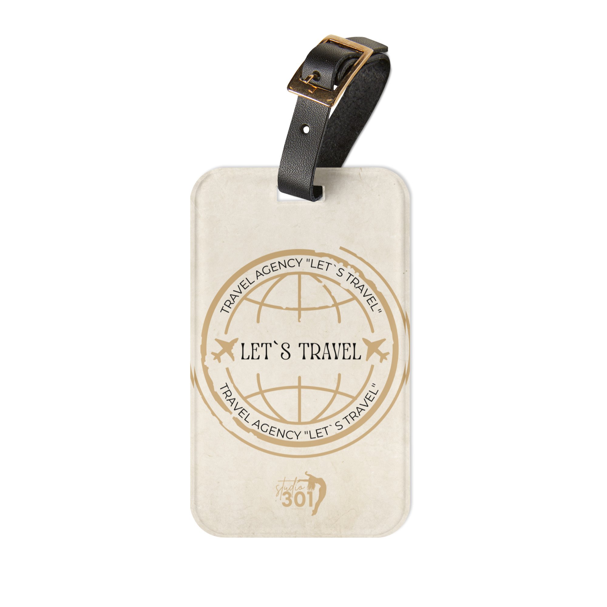 Traveling the USA Luggage Tag
