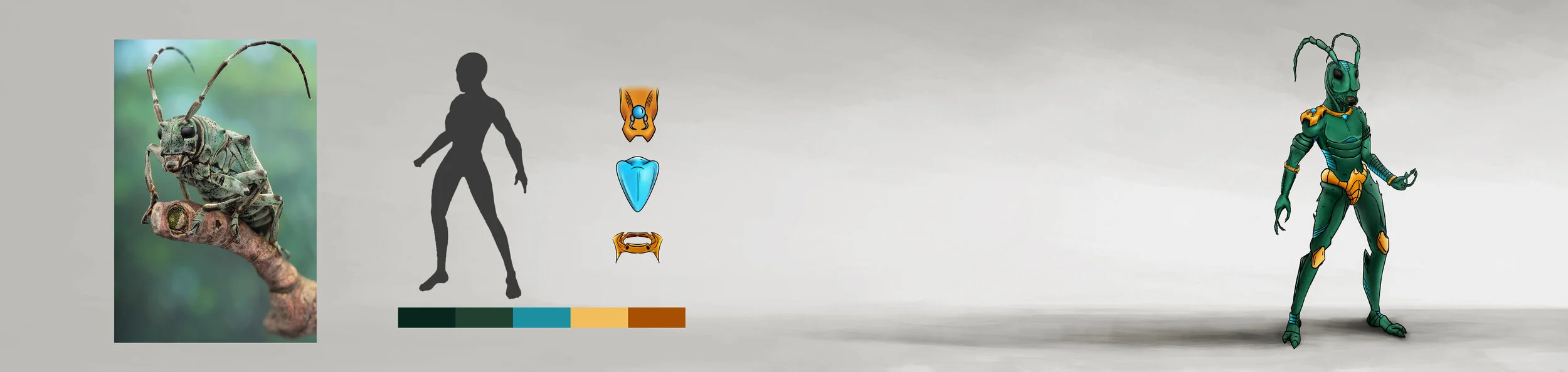 CHARACTER DESIGN / LocustHunter