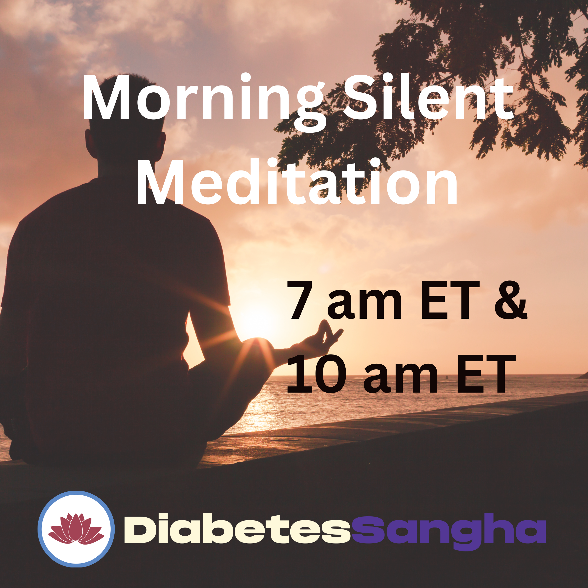 Short Silent Meditation 7 am & 10 am ET