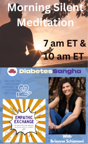 Short Silent Meditation 7 am &amp; 10 am ET, Emphatic Exchange 8 pm