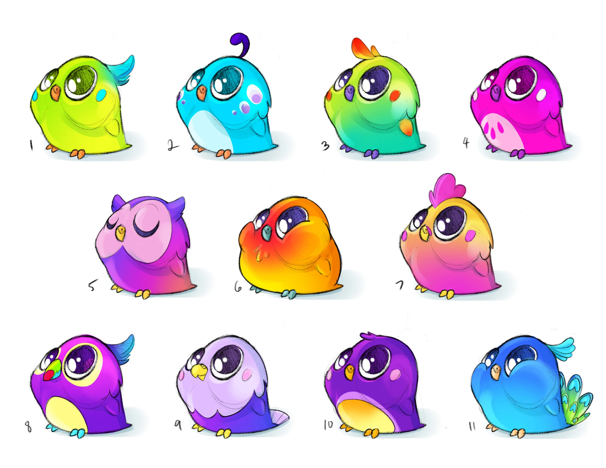 Early Small Bird Collectable Concept