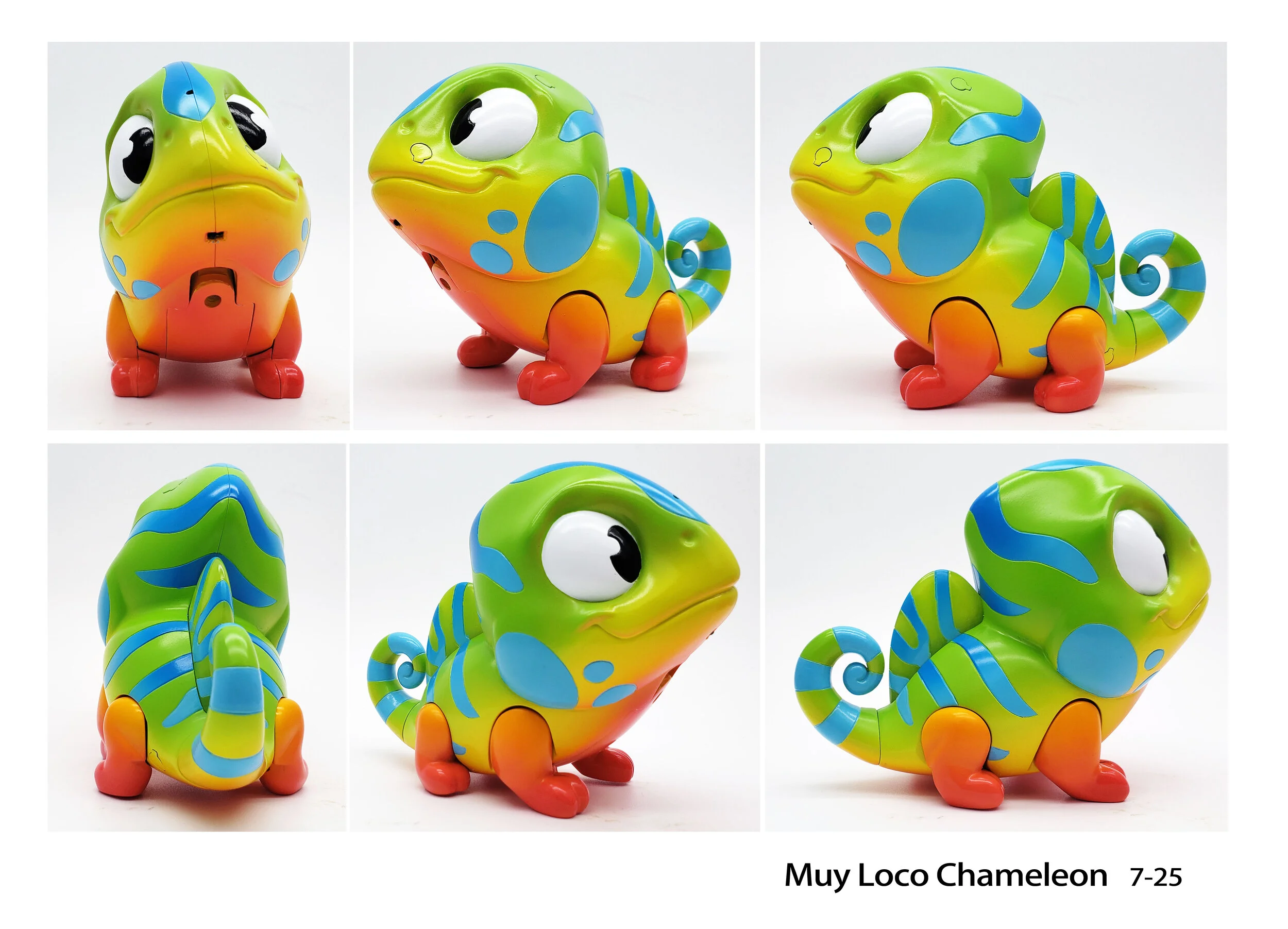 Chameleon Resin Toy Sample