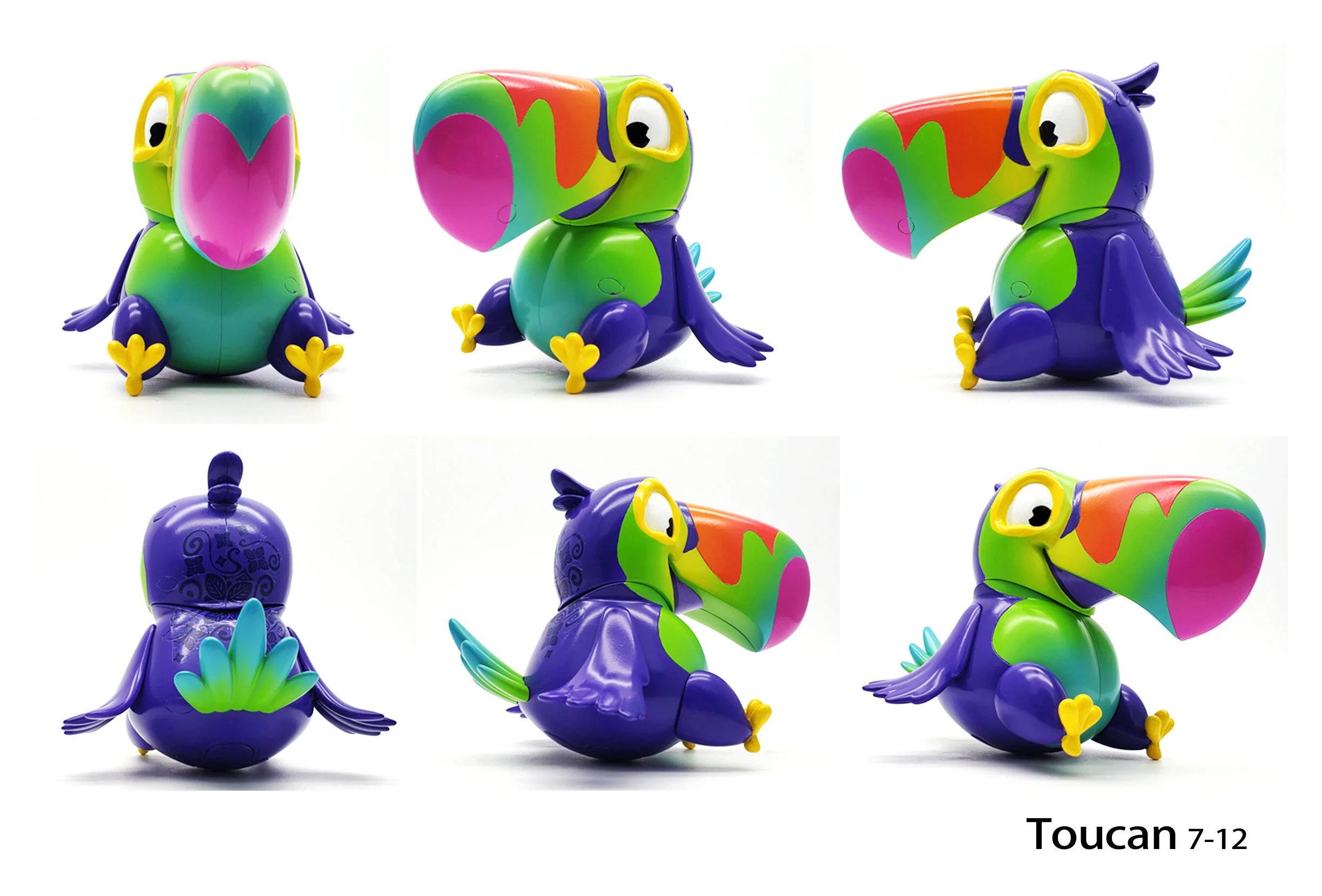 Toucan Resin Toy Sample