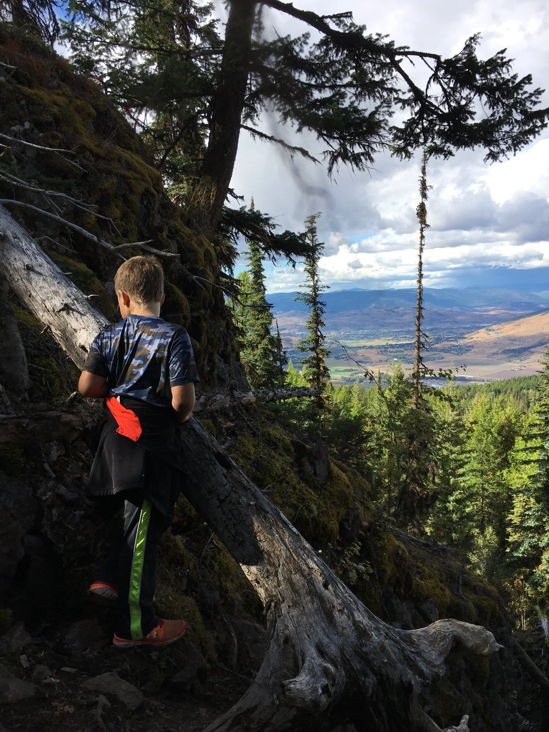 A great and adventurous hike for the whole family! Views of the Coldstream Valley Shuswap Adventure Girl