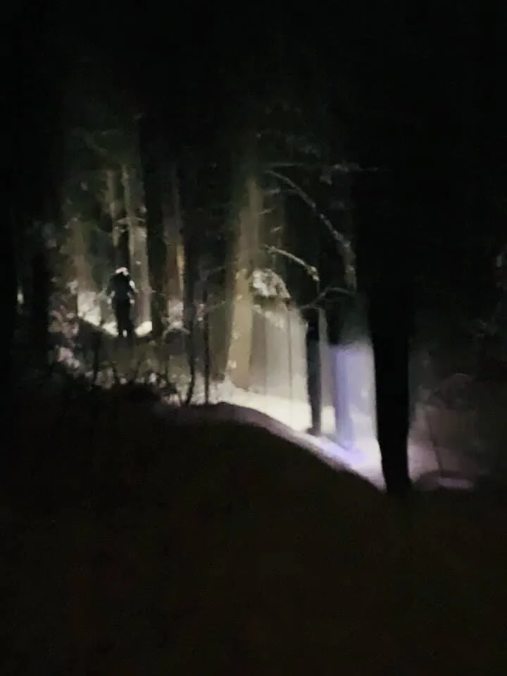 Shuswap Adventure Girl | Our group snowshoeing in Blind Bay