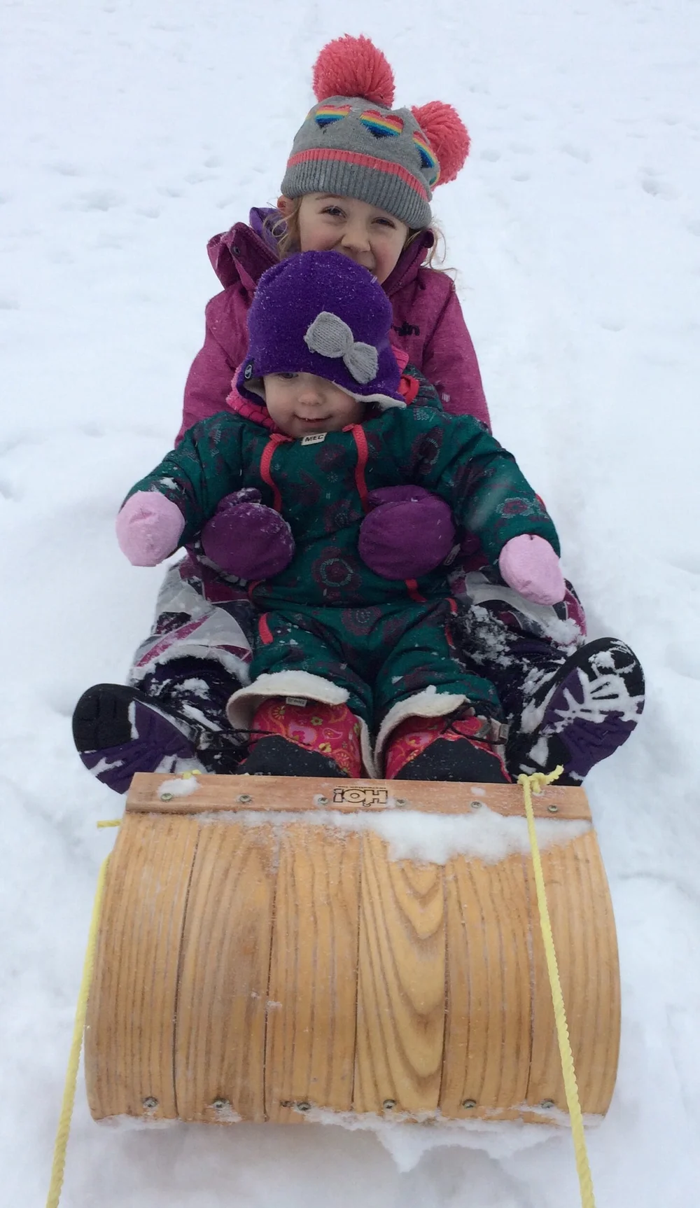 Shuswap Adventure Girl | Tobogganing