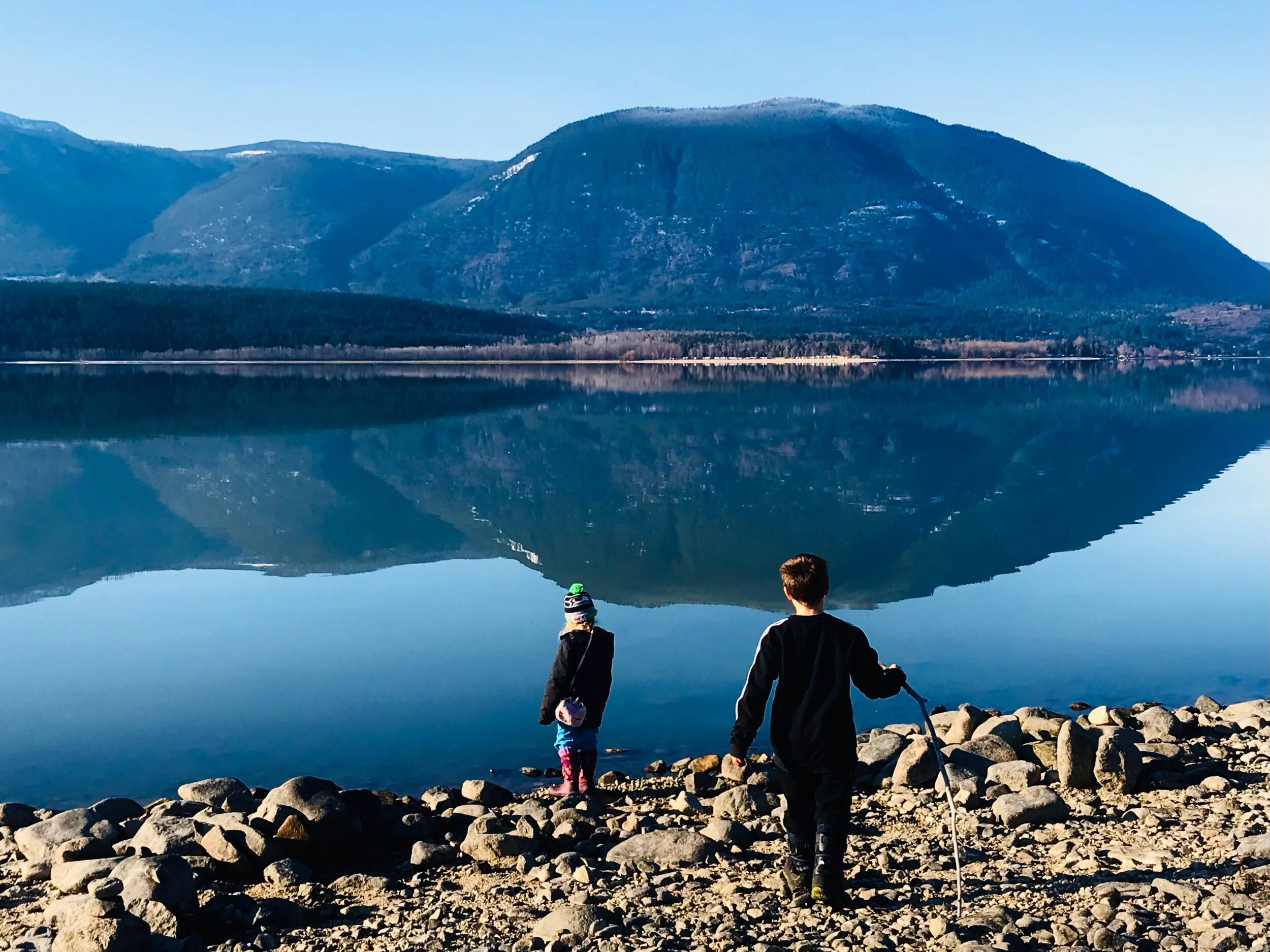 Christmas Island at the Salmon Arm Foreshore Nature Trail &amp; Raven Trail  Shuswap Adventure Girl