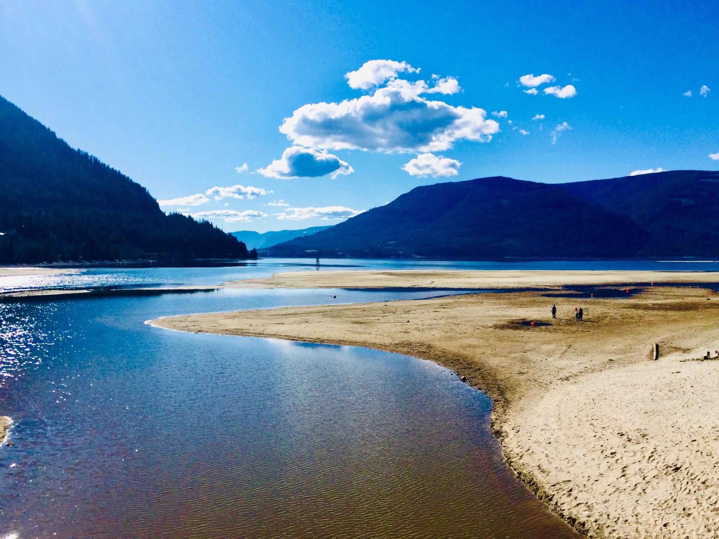 Sicamous Beach Park Shuswap Adventure Girl