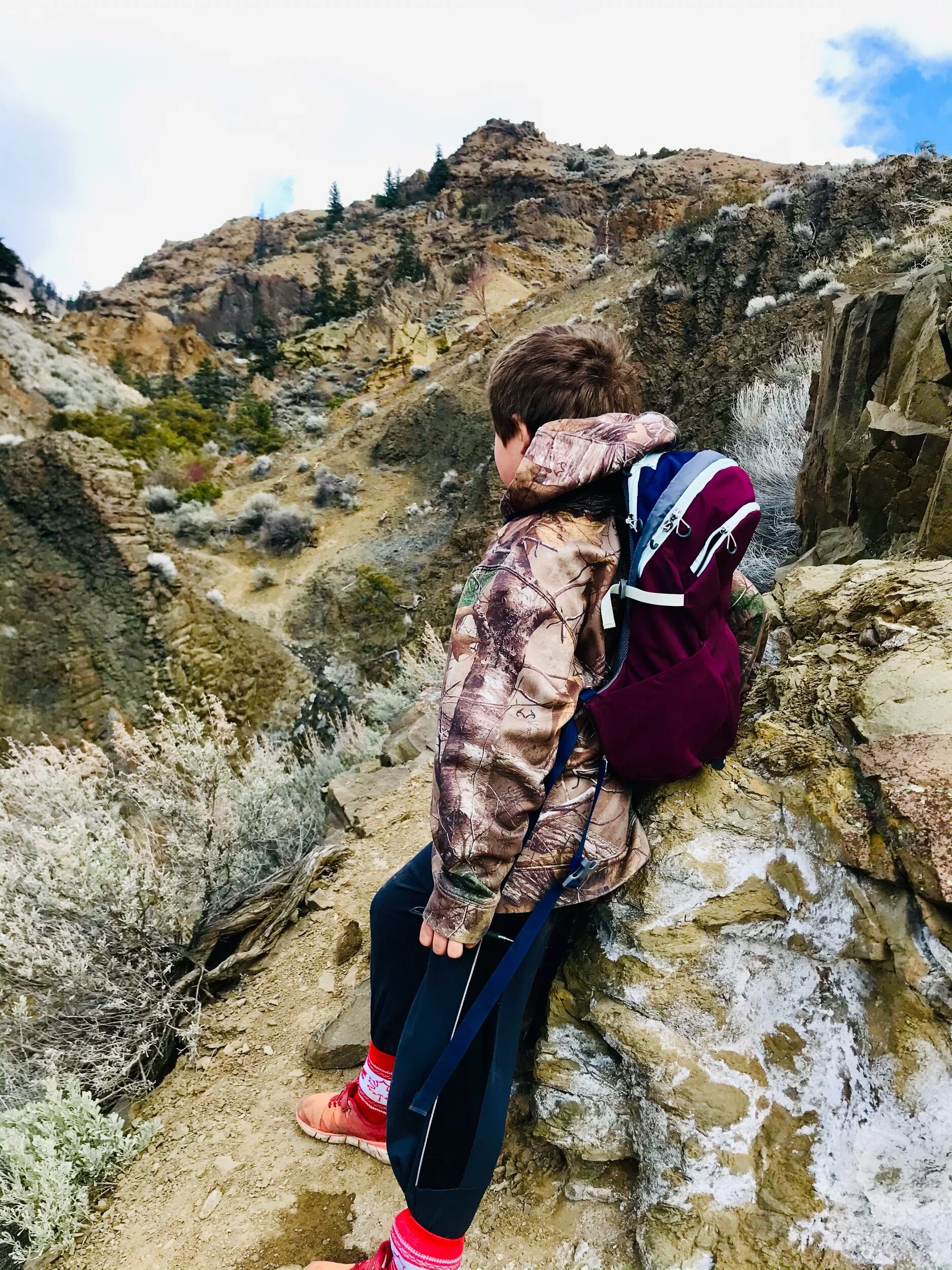 My son was a little scared in spots!