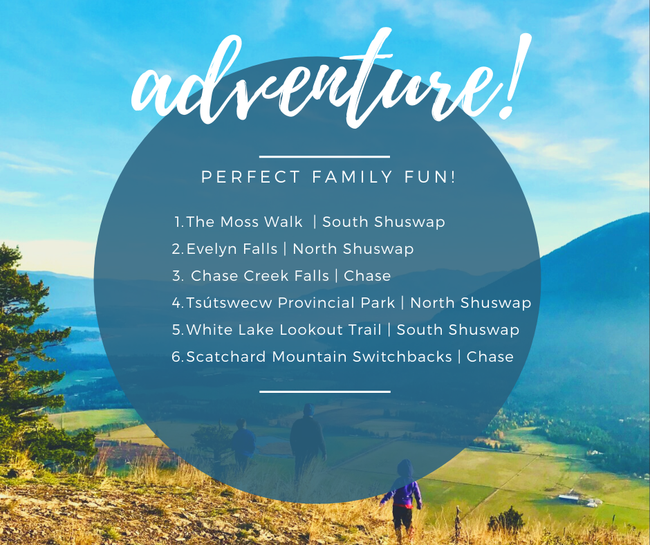 Family Trail Guide |  The North &amp; South Shuswap &amp; Chase!