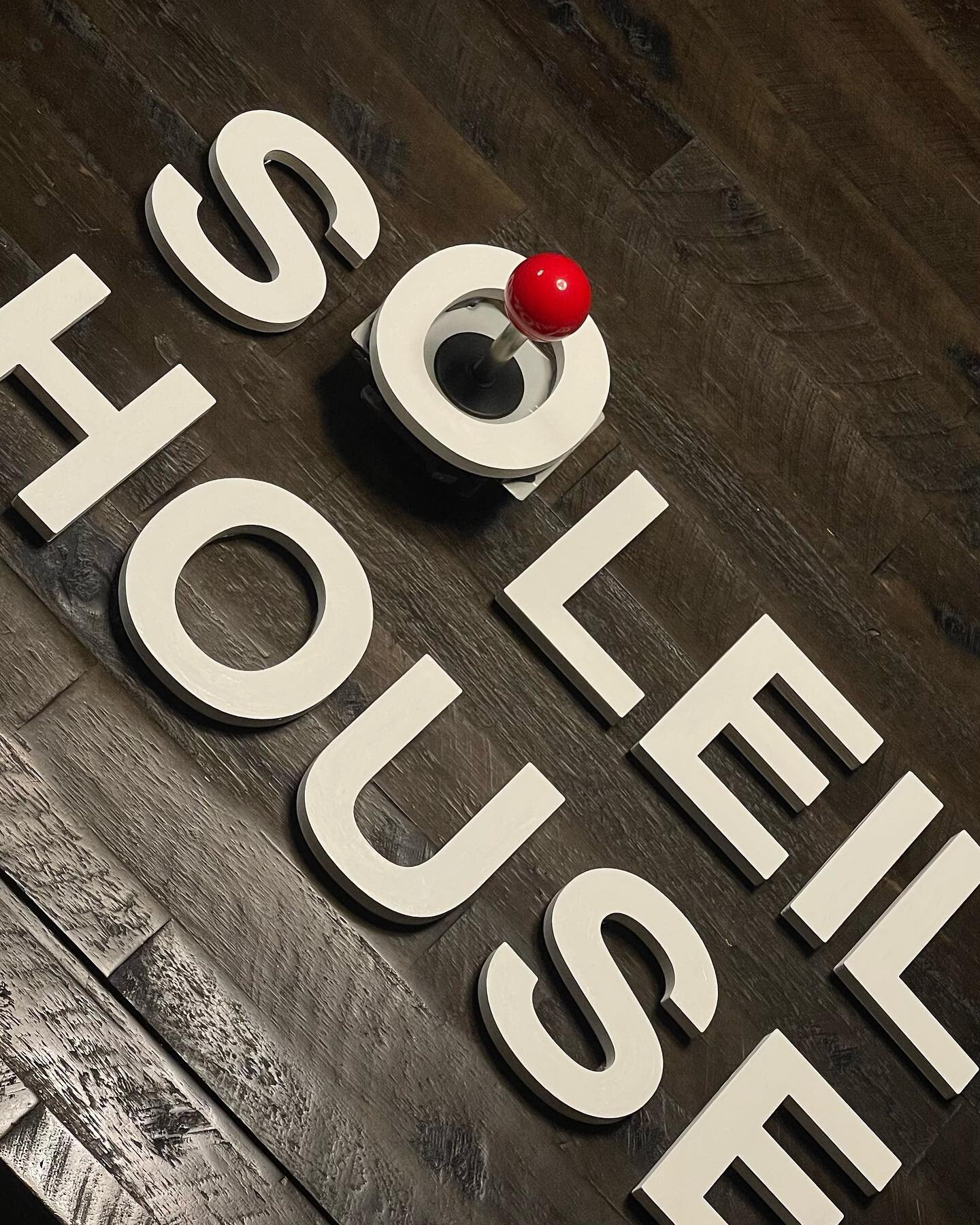 Prototyping a Joystick sign with graphics of a 📍map #staysoleil #galvestonisland #galveston