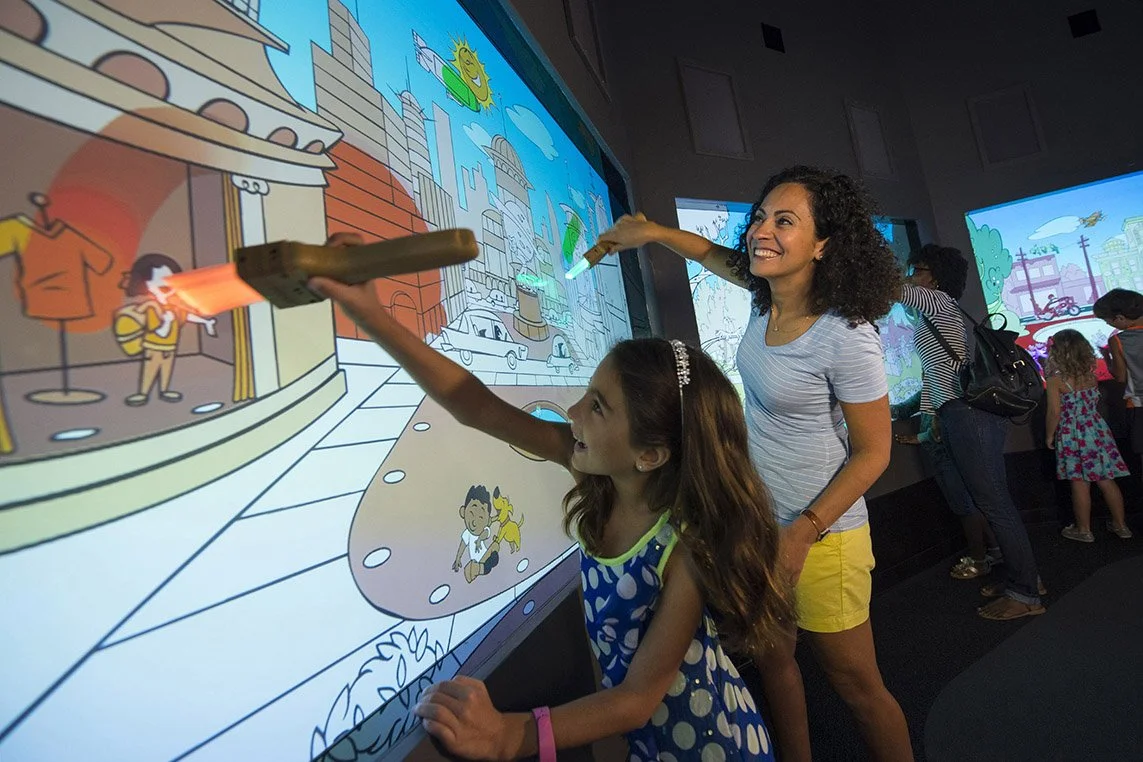 Family digitally painting in color our world with paintbrush Colortopia Interactives EPCOT Walt Disney Imagineering Jason Lambert Design 004.JPG