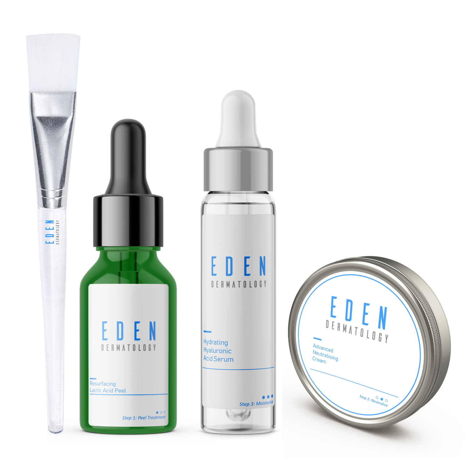 Skin Resurfacing Lactic Acid Peel Kit — Eden Dermatology
