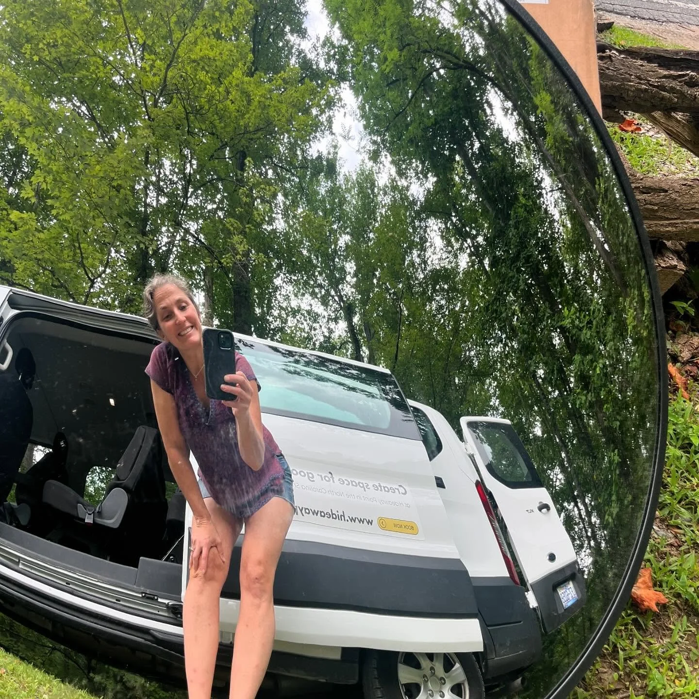 Anyone that has ever made a left out of the Hideaway Point property will be excited about this addition that is in progress. Got dot approval for a mirror on Highway 19 ✨