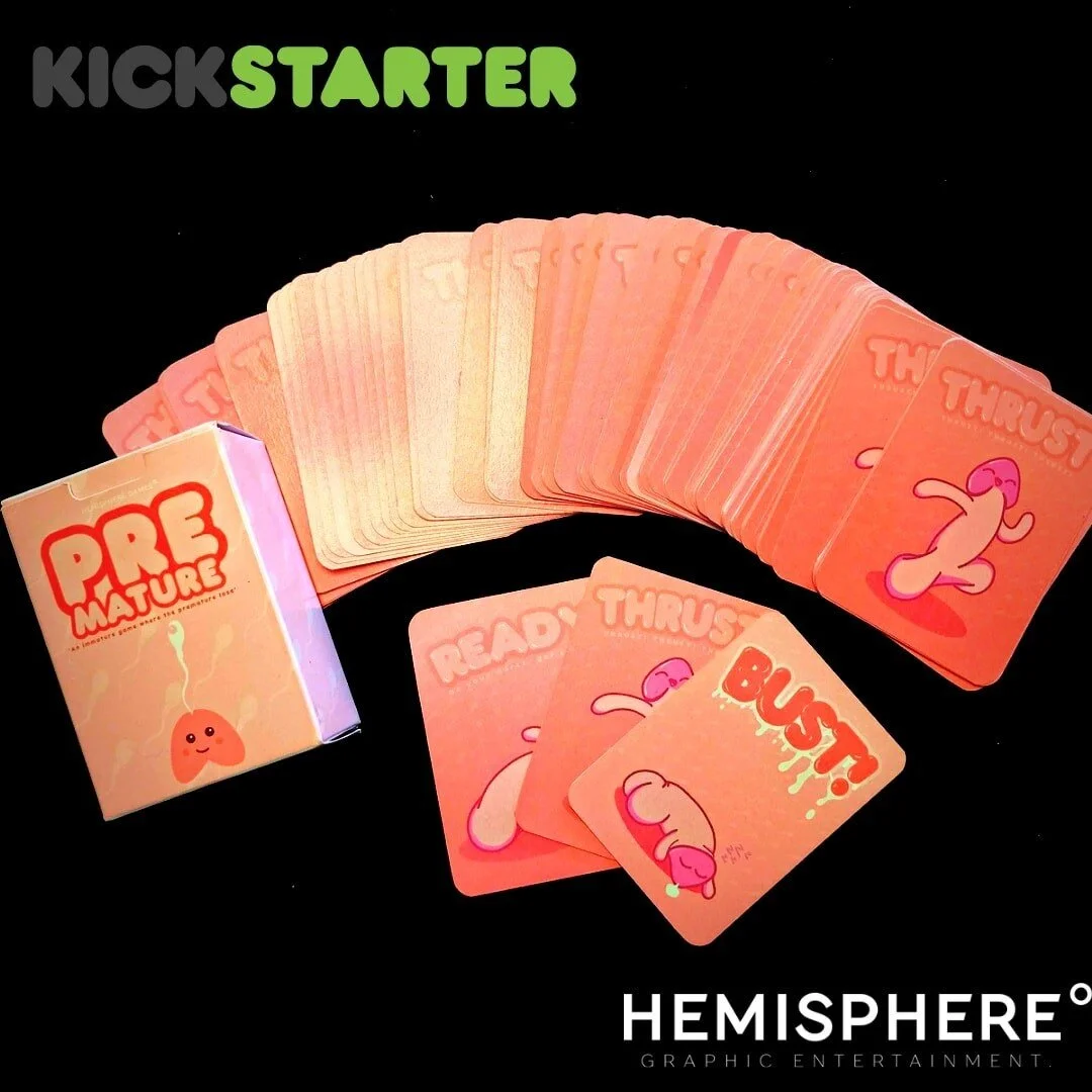 Your cute little phallic friends will be coming to kickstarter soon!!!