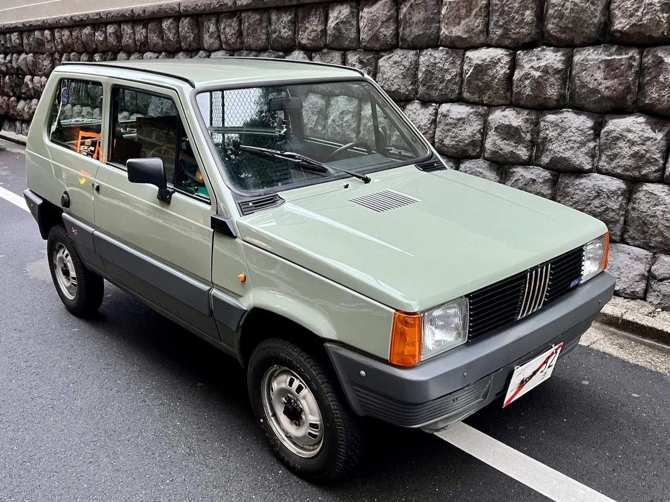 1995年頃？FIAT PANDA 純正ハンドル FIATパンダ 141系用/純正