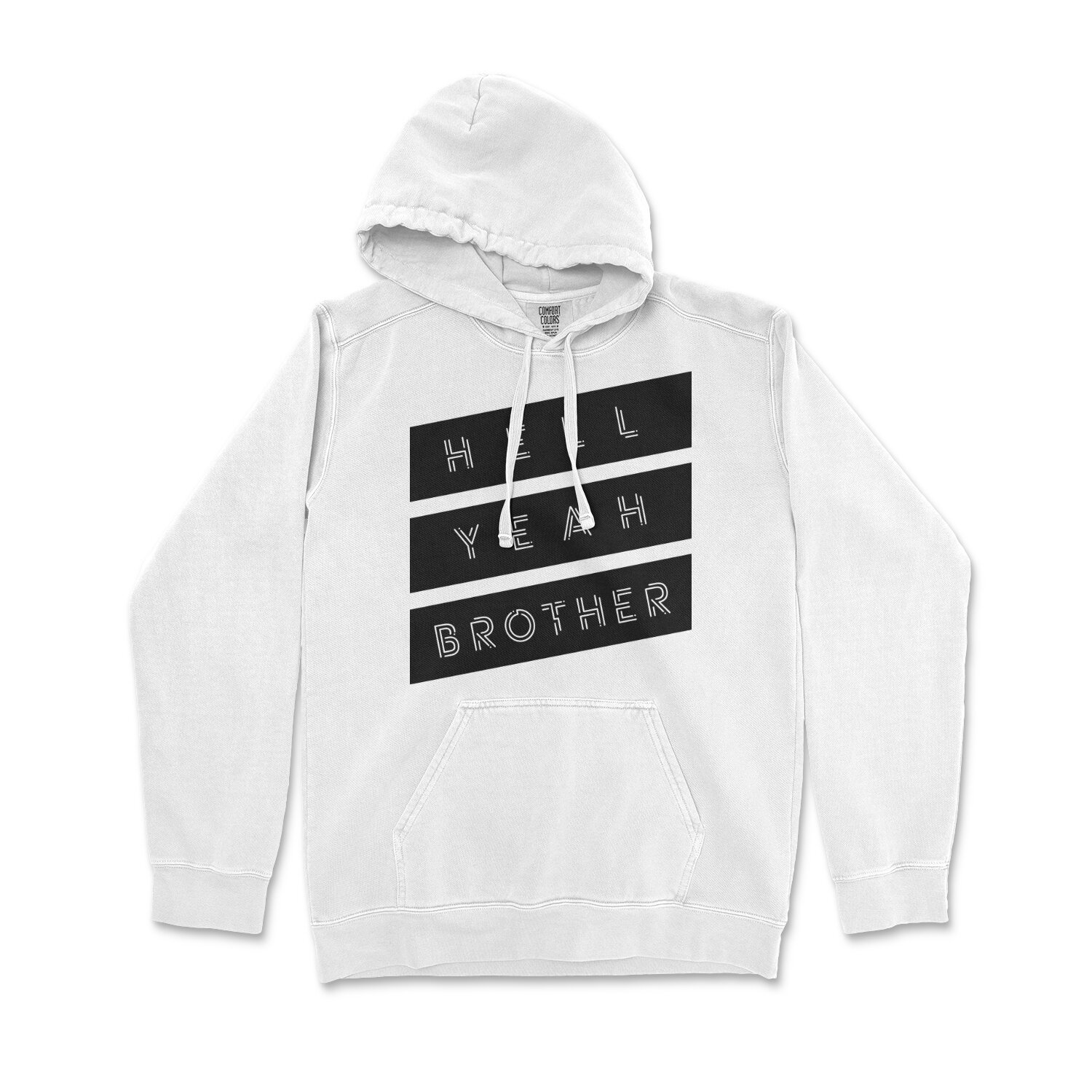 Hell Yeah Brother Diagonal Hoodie