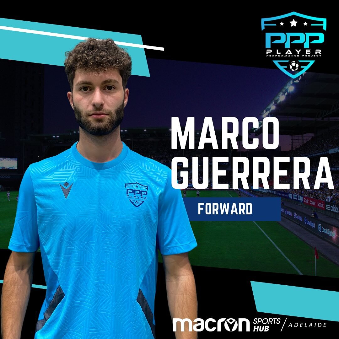 We&rsquo;re thrilled to invite Marco Guerrera into our @macronadelaide Full-Time Elite Development Program 🏋🏽🏃🏽⚽️

The EDP program trains and develops athletes side by side their clubs to give them the best possible opportunity to pursue a career